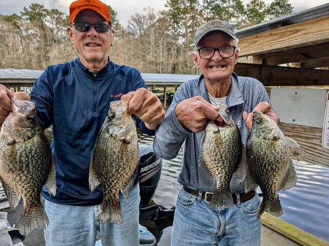 Lake Talquin Crappie fishing