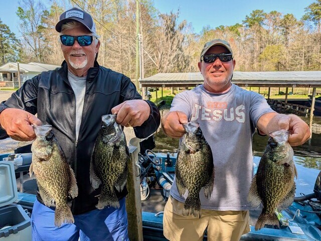 Lake Talquin Crappie fishing